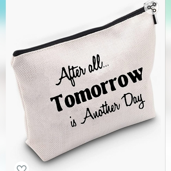 After All Tomorrow Is Another Day Makeup Bag - Picture 1 of 8